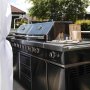 Dubbel gasolgrill med varmluftsfunktion | Denver Blackline