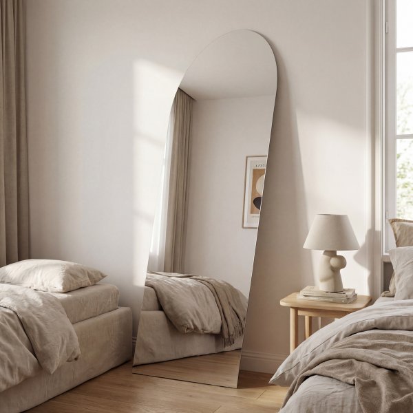 Helkroppsspegel | V�ggh�ngd/golvst�ende | Valvformad | Leona