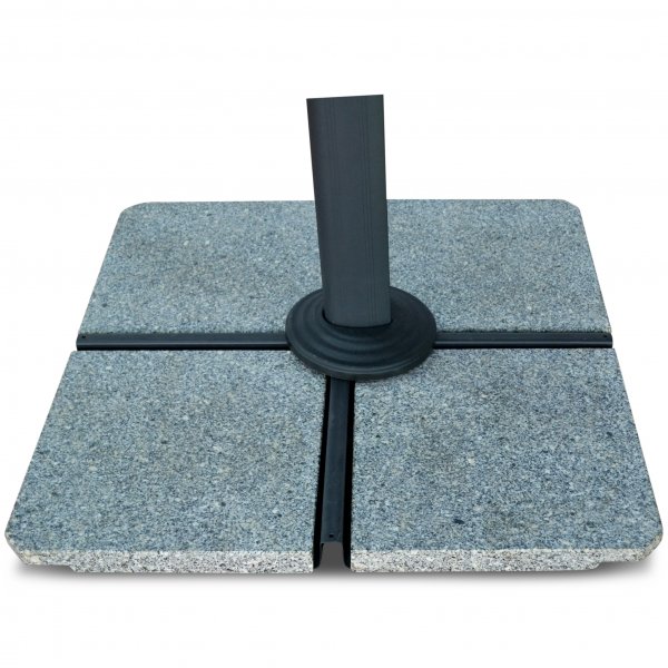 Premiumparasoll 3x3m | Fyrkantigt | Grå Premiumparasoll 3x3m | Fyrkantigt | Grå