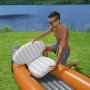 Uppblsbar kajak 3 personer | Bestway Cove Champion X3 (65132)