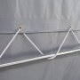 Lagertlt 7x14m | 3,8m hjd | 98m 620g/m | Med takpanel | PVC - Gr