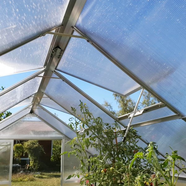 Vxthus 12,4m | Hg odlingshjd | 6mm kanalplast