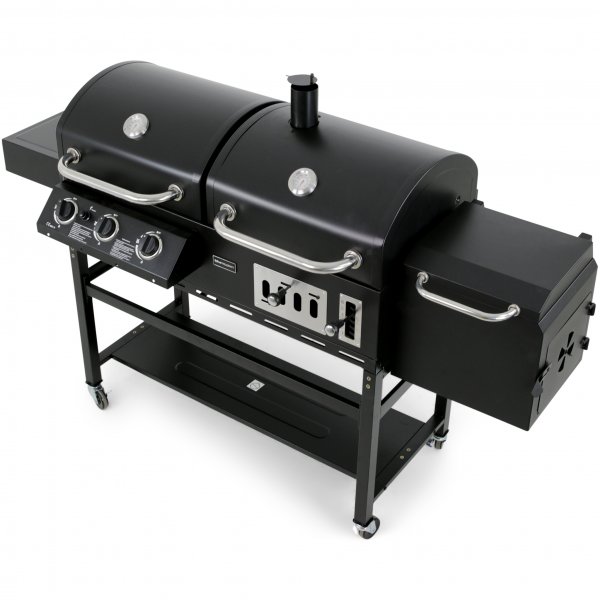 Kombinerad kol- & gasolgrill med r�k | Cleaveland