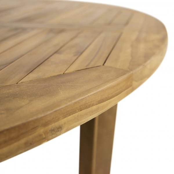 Runt utebord 180 cm | 8 stolar teak |�Lyfco Ut�