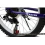 Barncykel 20\\\" - 6 vxlar - Lila/vit
