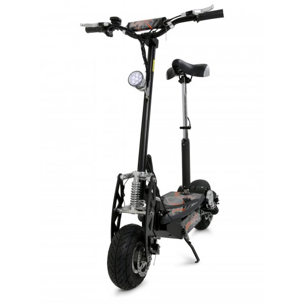 Elscooter 1000W med sadel | 38 km/tim | Hopfällbar | Lyfco Elscooter 1000W med sadel | 38 km/tim | Hopfällbar | Lyfco