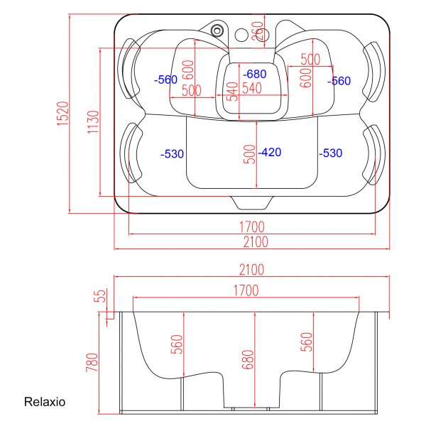 Spabad Relaxio - 4 personer | Lyfco Spabad Relaxio - 4 personer | Lyfco