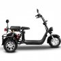 Fatscooter Trehjuling 2000W | Moped klass 1 - Svart