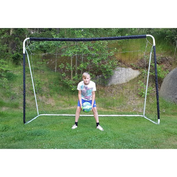 Fotbollsml 3 x 2 m med nt - Diameter 38 mm
