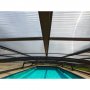 Pooltak 5x10m | Utan skenor | UV-skydd | Flexibel drr
