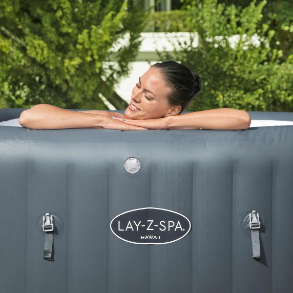 Lay-Z Spa Hawaii HydroJet | Bestway uppblsbart spabad 4-6 personer