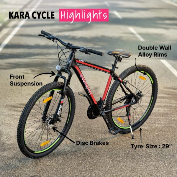 Mountainbike 29\\\" | 21 v�xlar - Shimano | Kara - R�d/svart