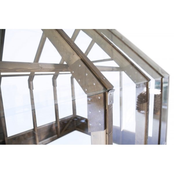 V�xthus 8,2 m� | Tr�v�xthus med h�rdat glas | Extra h�g takh�jd | Priskus