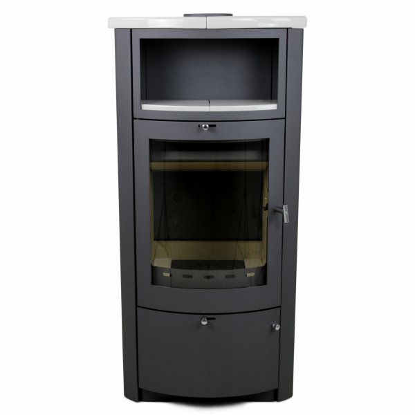 Vattenmantlad braskamin Jms - 8.4 kW