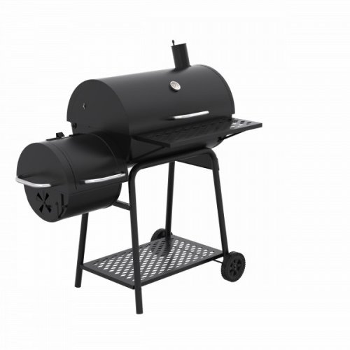 Kombinerad kolgrill & rök med skorsten och sidotunna | 2026 Memphis