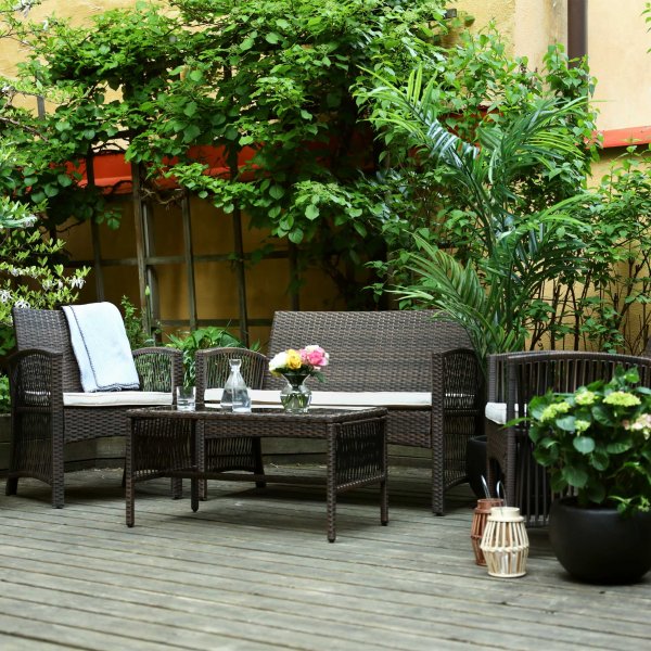 Lyxig soffgrupp för balkong | Lyfco Dalsjö Lyxig soffgrupp för balkong | Lyfco Dalsjö