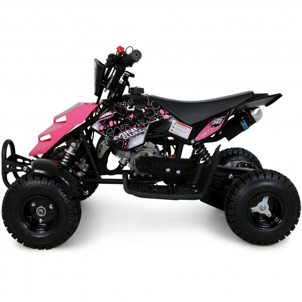 Mini ATV 49cc bensin - ATV-10 - Rosa Mini ATV 49cc bensin - ATV-10 - Rosa
