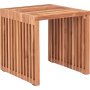 Salt sidobord Teak 40 x 40 cm