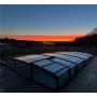 Pooltak 4x8m | Utan skenor | UV-skydd | Flexibel drr