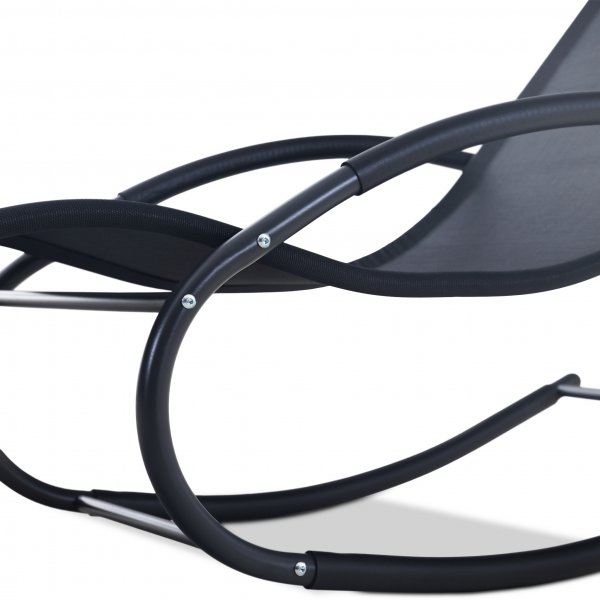 Solstol | Lyfco Havstenssund - Svart Solstol | Lyfco Havstenssund - Svart