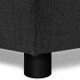 U-soffa med divan vnster |Crazy XL | Antracit