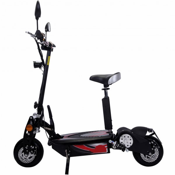 Elscooter 1000W - Extrautrustad Elscooter 1000W - Extrautrustad