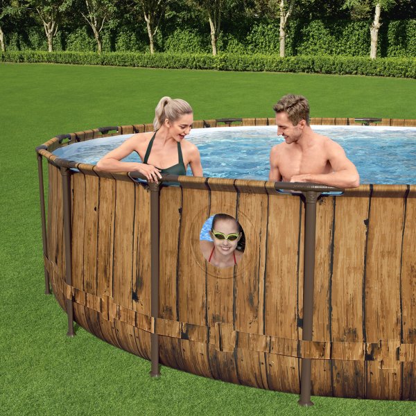 Bestway pool ovan mark �4,88m | Power Steel Swim Vista II (56725)