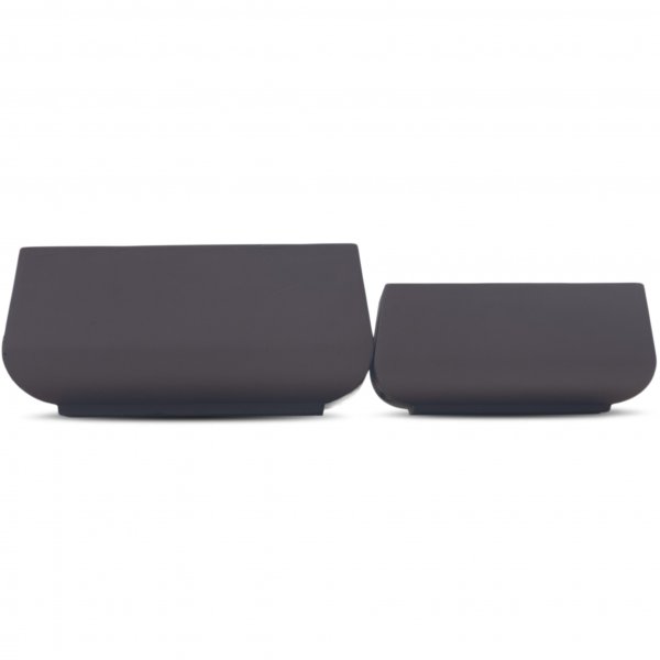 Fiberarmerade utekrukor | 2-pack | Mrkbrun