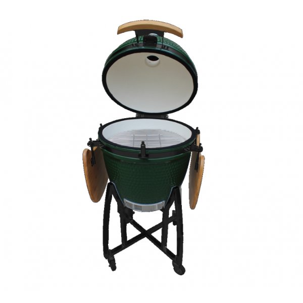 Kamado Grill | BBQ Ø55 cm | Grön Kamado Grill | BBQ Ø55 cm | Grön