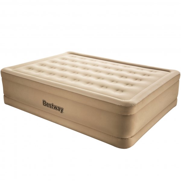 Tjock luftmadrass för 2 personer med inbyggd pump - Bestway Fortech Airbed Queen Tjock luftmadrass för 2 personer med inbyggd pump - Bestway Fortech Airbed Queen