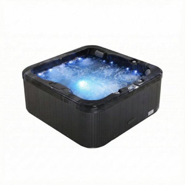 Spabad Zeus � Utespa f�r 6 personer | Balboa� & Lucite� | Lyfco black-edition