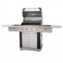 Gasolgrill premium i rostfritt stl | 5 gasolbrnnare | 1st IR-brnnare | Dallas