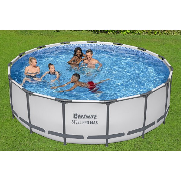 Bestway pool ovan mark 4,6m - 122cm djup | Steel Pro MAX (56438)