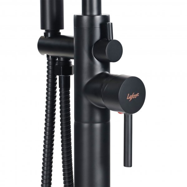 Golvblandare badkar | Fristående | FD-2207 | Svart Golvblandare badkar | Fristående | FD-2207 | Svart