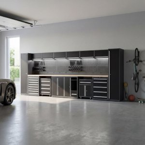 Verkstad & garage | Komplett förvaringssystem i stål | Lådskåp, Väggskåp & Verktygsvagnar Verkstad & garage | Komplett förvaringssystem i stål | Lådskåp, Väggskåp & Verktygsvagnar