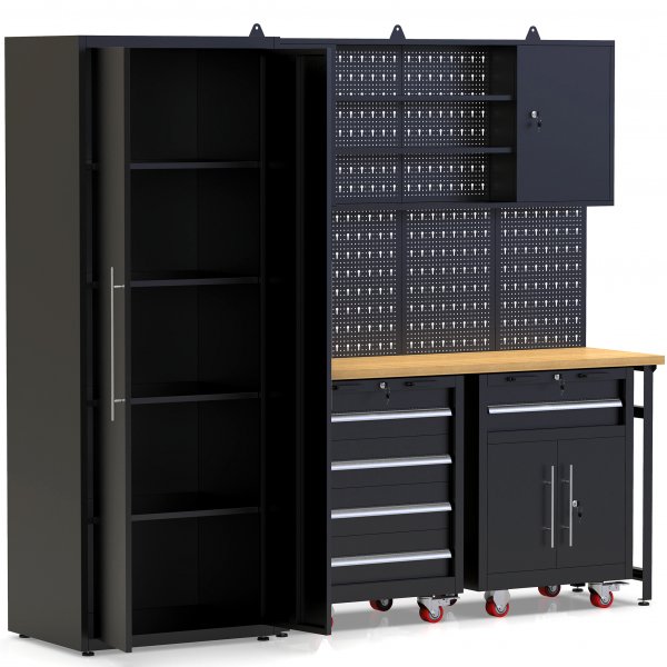 Garageinredning | Komplett förvaringssystem | 4 verktygstavlor Garageinredning | Komplett förvaringssystem | 4 verktygstavlor