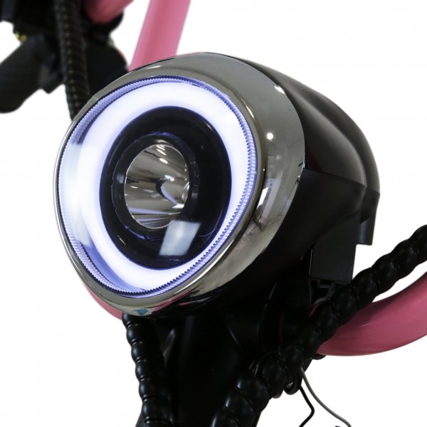 Fatscooter 2000W - LG litiumbatteri - Rosa Fatscooter 2000W - LG litiumbatteri - Rosa