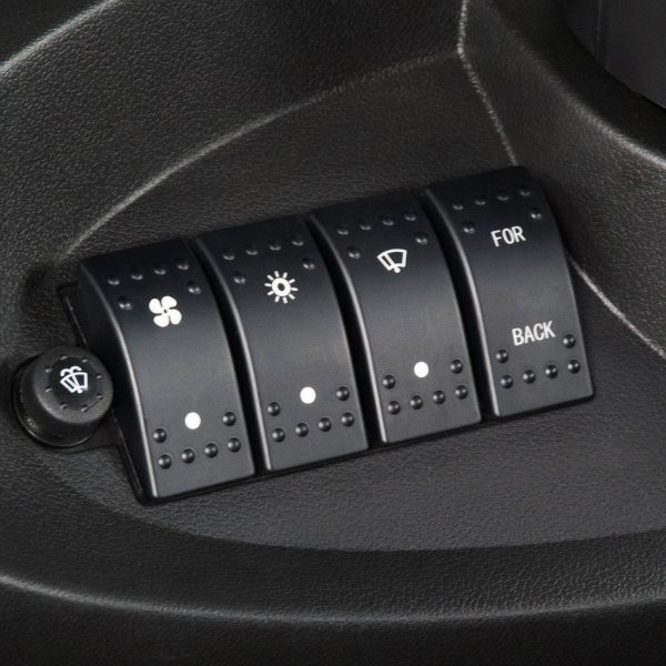 Elmopedbil trehjulig 2000W | Klass 1 | 45 km/tim | Svart Elmopedbil trehjulig 2000W | Klass 1 | 45 km/tim | Svart