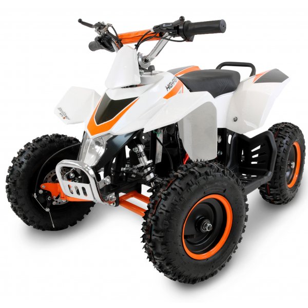 Mini El-ATV f�r barn - Vit
