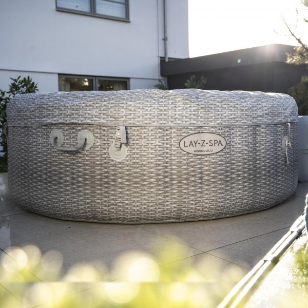 Lay-Z Spa Honolulu Airjet | Bestway uppblsbart spabad 4-6 personer