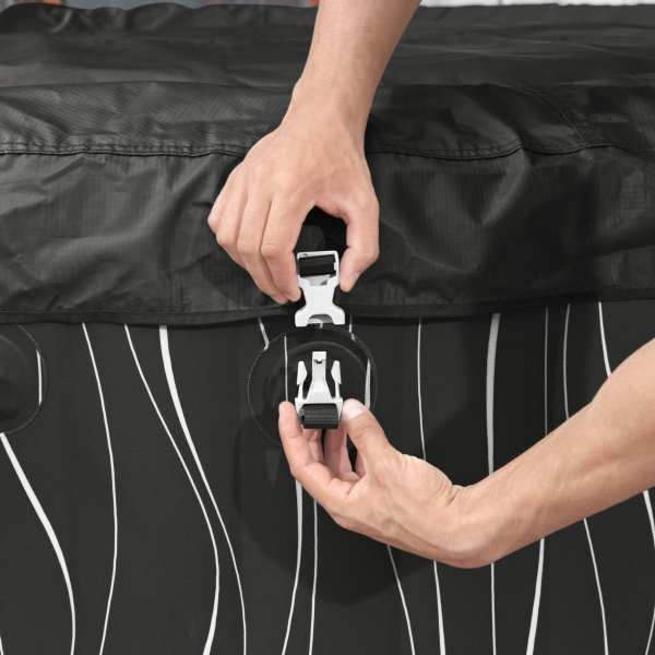 Lay-Z Spa Hollywood Airjet | Bestway uppblåsbart spabad 4-6 personer Lay-Z Spa Hollywood Airjet | Bestway uppblåsbart spabad 4-6 personer