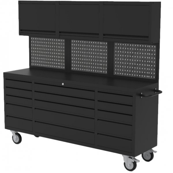 Komplett garageinredning på hjul Komplett garageinredning på hjul