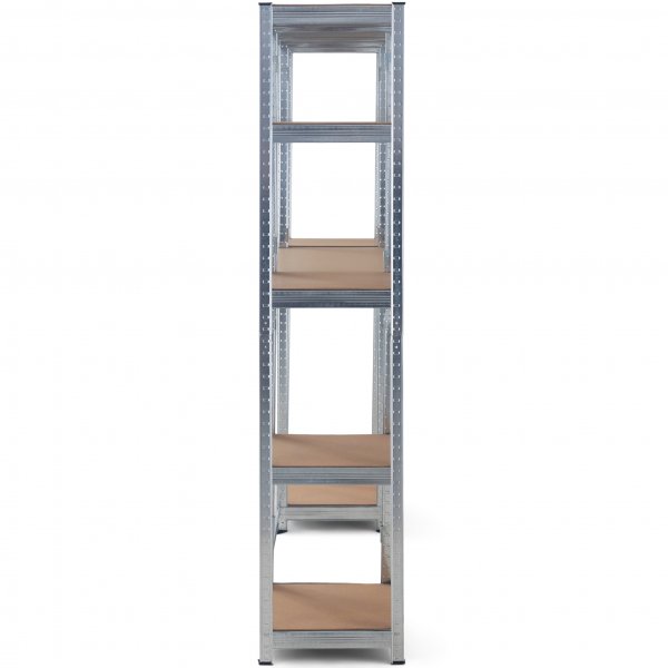 Hyllsystem i galvaniserat stål Hyllsystem i galvaniserat stål