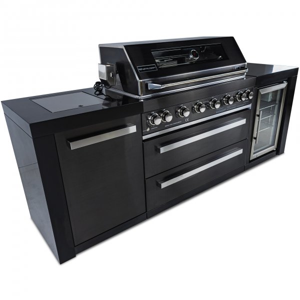 Stor lyxig gasolgrill/utek�k med varmluftsfunktion | Austin Blackline