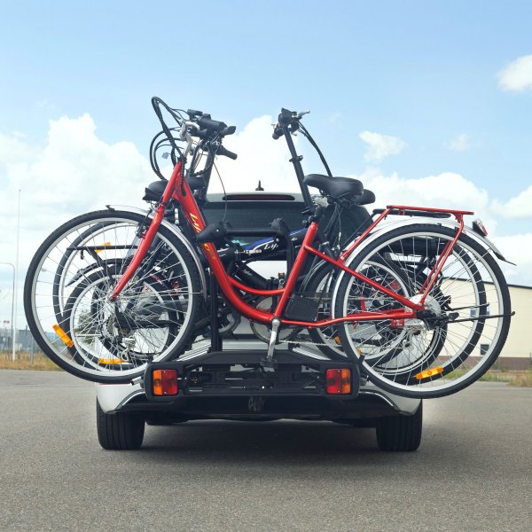 Cykelhållare bil med lyse | För 4 cyklar Cykelhållare bil med lyse | För 4 cyklar