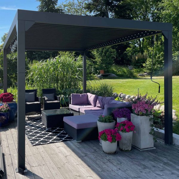 Pergola Premium | Öppningsbara lameller Pergola Premium | Öppningsbara lameller