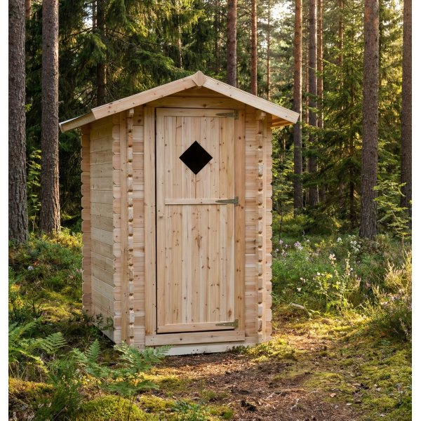 Utedass | Utetoalett i tr� | Fri frakt