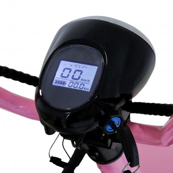 Fatscooter 2000W - LG litiumbatteri - Rosa Fatscooter 2000W - LG litiumbatteri - Rosa