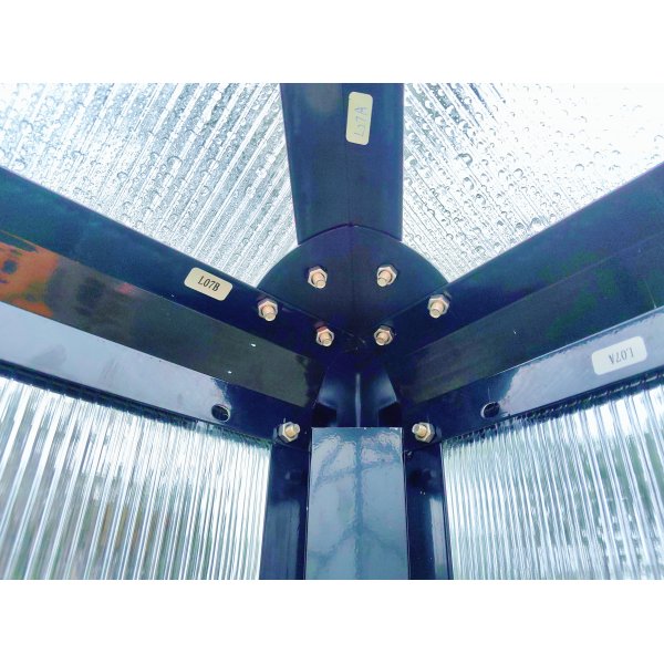 Gazebo 12 m² | 4 mm säkerhetsglas | Hållbar och stilren konstruktion Gazebo 12 m² | 4 mm säkerhetsglas | Hållbar och stilren konstruktion