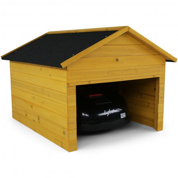 Hus/garage till robotgrsklippare - 104x86cm